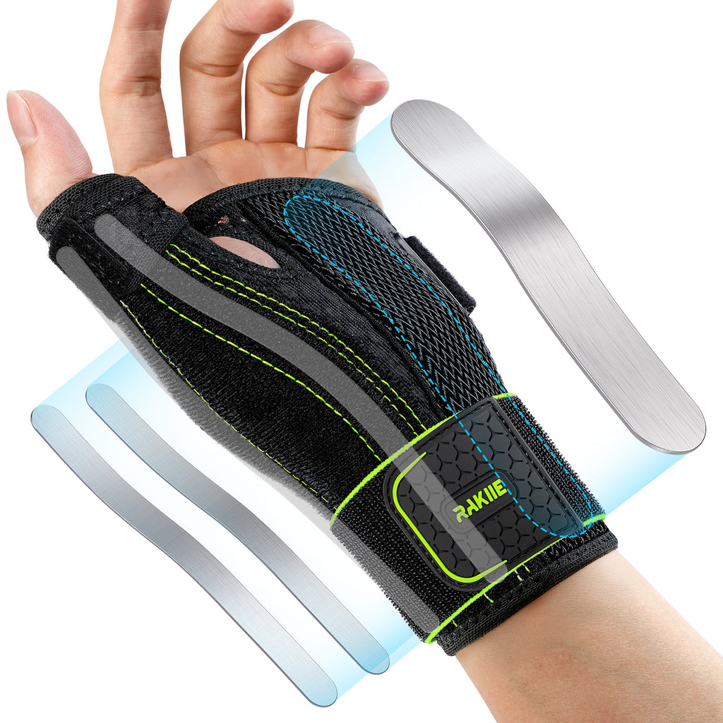 Thumb Spica Splint Right Hand, Lightweight Soft Wrist Brace for Carpal Tunnel, Thumb Protector for Tendonitis, Arthritis, CMC Pain Relief, Thumb Wrist Sprain