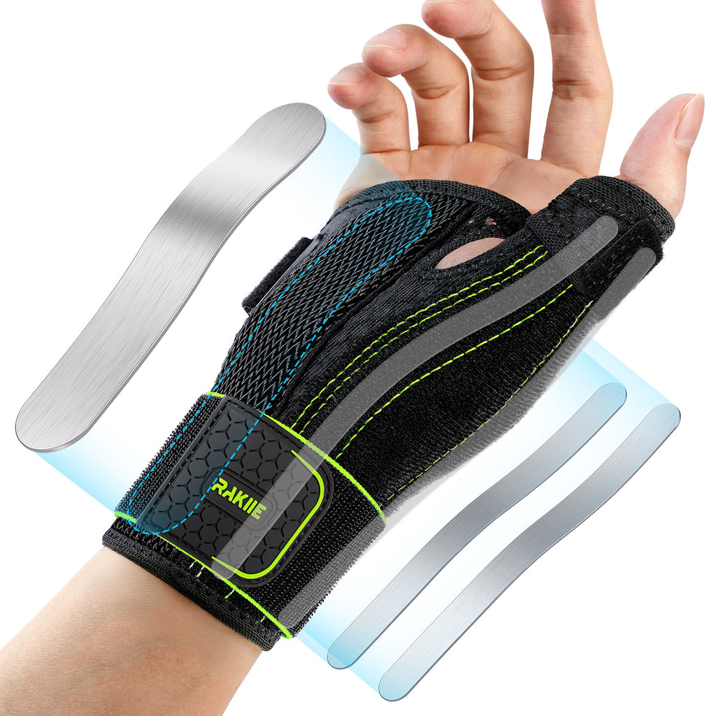 Thumb Spica Splint Right Hand, Lightweight Soft Wrist Brace for Carpal Tunnel, Thumb Protector for Tendonitis, Arthritis, CMC Pain Relief, Thumb Wrist Sprain